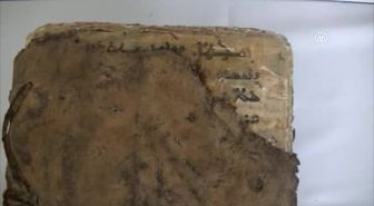 Bin 400 yıllık olduğu tahmin edilen kitap ele geçirildi