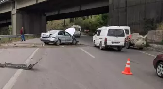 Dilovası'nda trafik kazası: 1 yaralı