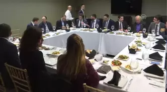 New York'taki Türk heyeti farklı din temsilcileriyle iftarda buluştu