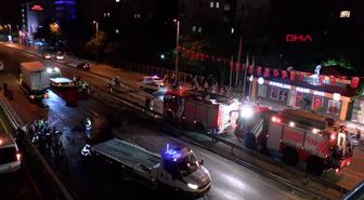AVCILAR'DA FECİ KAZA DİZİ SETİ İÇİN ÇALIŞAN KAMYONETİN SÜRÜCÜSÜ ÖLDÜ