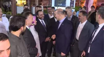 Bakan Soylu Beyoğlu'nda sahur programına katıldı