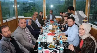 Kaymakam Deniz Pişkin'den basına iftar yemeği