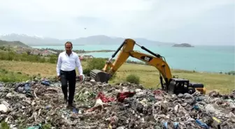 Van Gölü kenarındaki çöplük kalkacak, seyir terası olacak