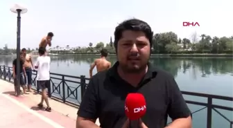 ADANA Sıcaklığın 47 dereceyi gösterdiği Adana'da tehlikeli serinlik