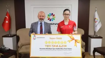 Olimpiyat ve Milli Takım Sporcusu Özge Yılmaz, Kocasinan'da