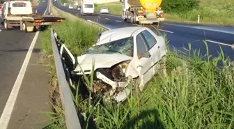 (Özel) Silivri'de feci kaza: 1 ölü, 1 yaralı