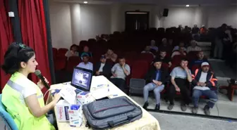 Temizlik personeline hizmet içi eğitim semineri