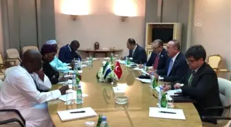 Çavuşoğlu, Sierra Leone Dışişleri Bakanı Tunis ile görüştü