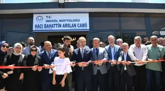 Hacı Bahattin Arslan Camii ibadete açıldı