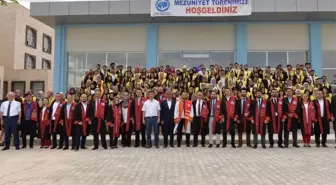 Kazımkarabekir MYO'da mezuniyet coşkusu