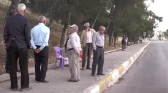 Pamukkale yolunu trafiğe kapattılar