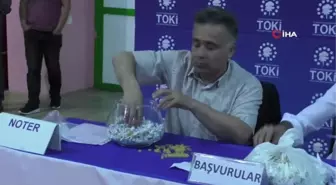 TOKİ kurasında sevinç ve gözyaşı bir arada