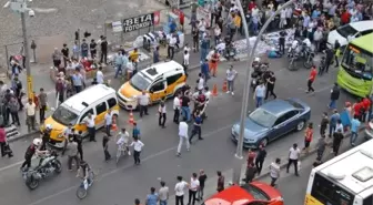 Diyarbakır'da cadde ortasında kavga; çok sayıda gözaltı