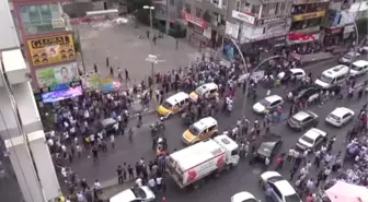 Diyarbakır'da cadde ortasında kavga; çok sayıda gözaltı