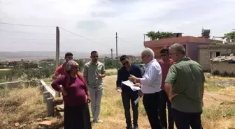 Metruk binada yaşayan aileye yardım eli