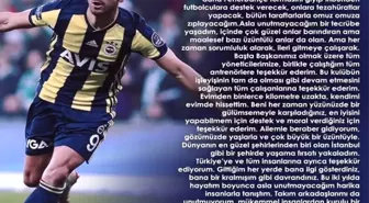 Soldado, Fenerbahçe'ye veda etti