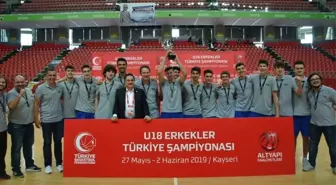 U-18 Erkekler Türkiye Basketbol Şampiyonu Galatasaray oldu