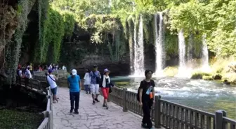 Antalya'nın şelaleleri bayram ziyaretçilerini bekliyor