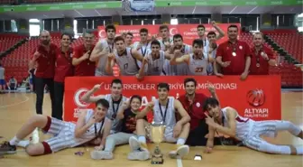 Basketbolda U18 Erkekler Türkiye Şampiyonu Galatasaray oldu