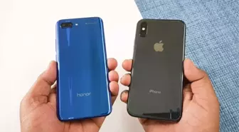 Ark Derleyicinin iOS'a Kafa Tuttuğu Honor 20 Pro - iPhone XS Max Hız Testi (Video)