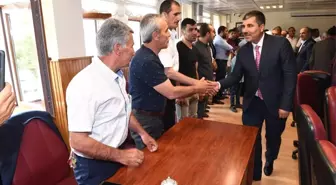 Muş Belediyesinde personel bayramlaşması