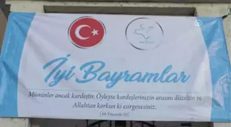 Van'da bayramlaşma töreni