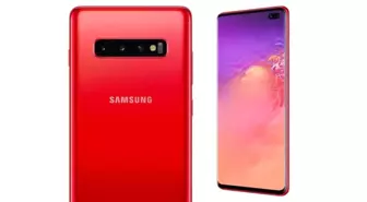 Samsung, Kırmızı Renkli Yeni Galaxy S10'u Piyasaya Sürdü