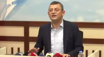 CHP Grup Başkanvekili Özel basın toplantısı düzenledi