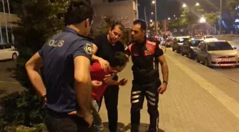 Dışarıda darp edildi çorbacıyı basıp 'Beni siz dövdünüz' diyerek taşkınlık çıkardı