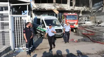 Fabrika yangınında ölen işçilerin cenazeleri Adli Tıp'a gönderildi