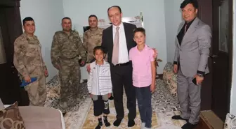 Kaymakam Solak'tan şehit ailesine ziyaret