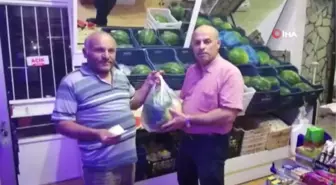 Manavlarda yarım karpuz dönemi