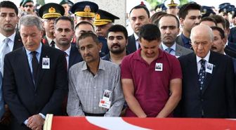 Şehit Fatih Öz, Ankara'da son yolculuğuna uğurlandı