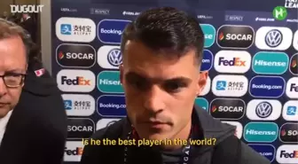 Xhaka: 'Ronaldo Saygıyı Çok Hak Ediyor'