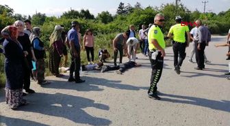 Düzce'de 'pat pat' devrildi: 1 ölü, 4 yaralı