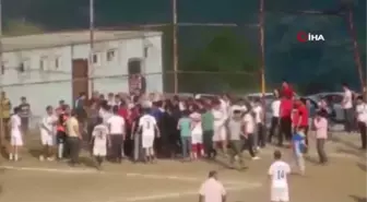 Dostluk maçı meydan savaşına döndü
