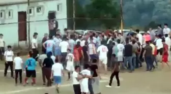 Dostluk maçı meydan savaşına döndü