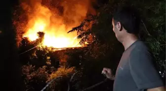 Dünyanın en yaşlı gazisinin evi alevlere teslim oldu