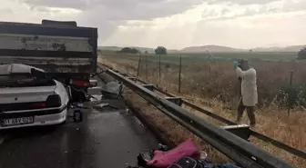 Kahramanmaraş'ta trafik kazası: 1 ölü, 7 yaralı