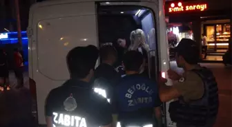 Taksim'de fuhuş operasyonu: 15 gözaltı