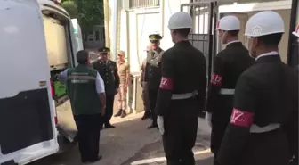 Azez'deki terör saldırısında şehit olan Uzman Onbaşı Halil Kurt için tören