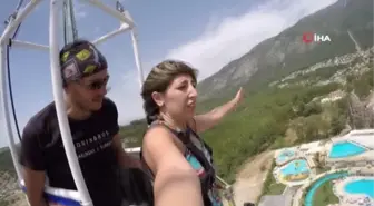 Bungee jumping ile heyecan dolu dakikalar