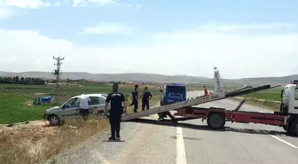 Konya'da trafik kazası: 2 yaralı