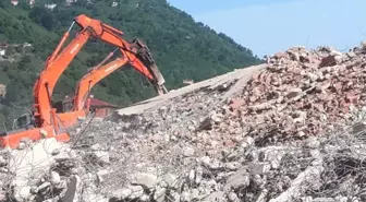 Fırtına Vadisi'nde tebligat engeline takılan yıkımlar bugün yeniden başladı