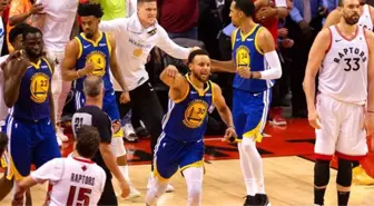 Golden State, Toronto Raptors'ı yenerek seride durumu 3-2'ye getirdi