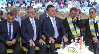 ANTALYA BAKAN ÇAVUŞOĞLU MEZUNİYET TÖRENİNE KATILDI