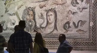 Dünyaca ünlü Zeugma Mozaik Müzesi'ni bayramda 22 bin kişi ziyaret etti