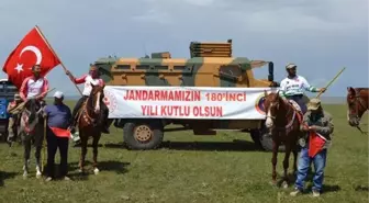 Ciritçilerden jandarma için gösteri