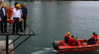 Rize'de Denizde Güvenlik Eğitimi Tatbikatı yapıldı