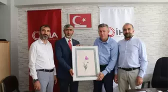 Sakarya Gençlik ve Spor İl Müdürü Arif Özsoy'dan İHA'ya ziyaret